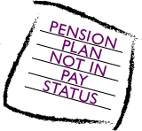 qdro for pension plan not in pay status